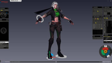 Akeytsu, free rigging and animation software